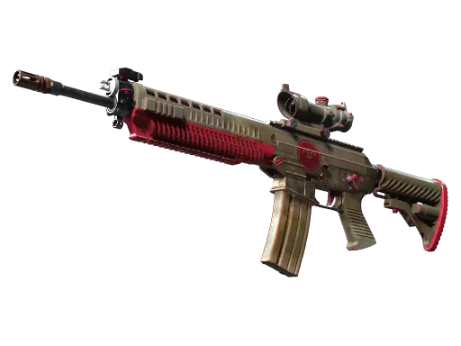 SG 553 | Berry Gel Coat (Factory New)