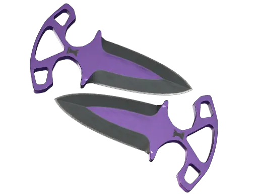 ★ Shadow Daggers | Ultraviolet (Well-Worn)