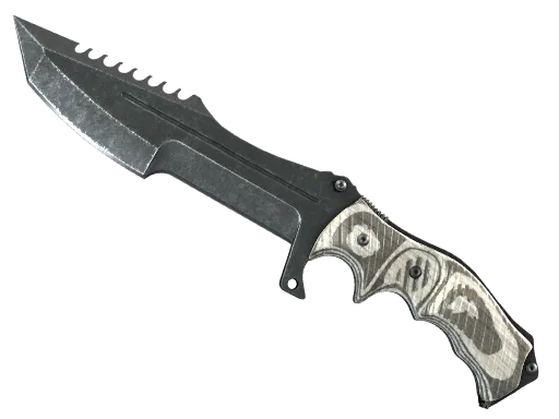 CS2 Huntsman Knife | Black Laminate - Covert Knife skin