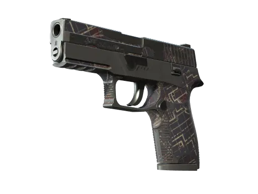 Souvenir P250 | Facility Draft (Battle-Scarred)