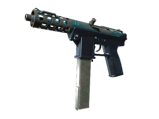 Tec-9 | Blue Blast (Battle-Scarred)