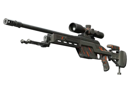 StatTrak™ SSG 08 | Slashed (Battle-Scarred)