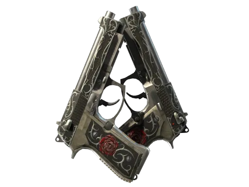 StatTrak™ Dual Berettas | Balance (Battle-Scarred)