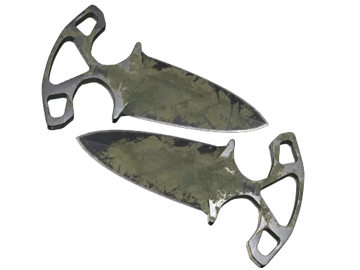 ★ StatTrak™ Shadow Daggers | Safari Mesh (Battle-Scarred)
