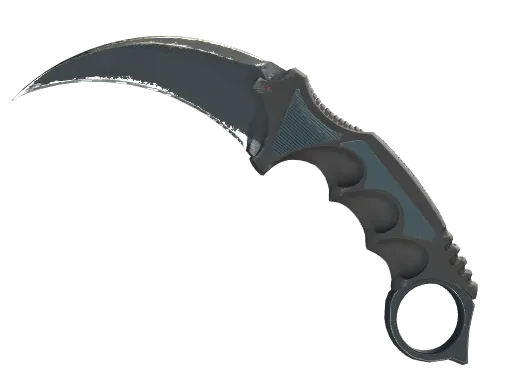 ★ StatTrak™ Karambit | Night (Well-Worn)