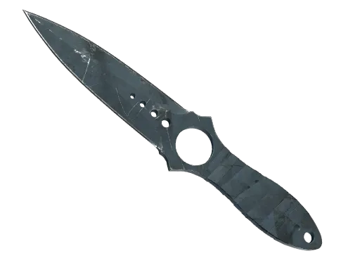 ★ StatTrak™ Skeleton Knife | Night Stripe (Battle-Scarred)