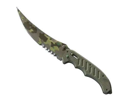★ StatTrak™ Flip Knife | Boreal Forest (Well-Worn)