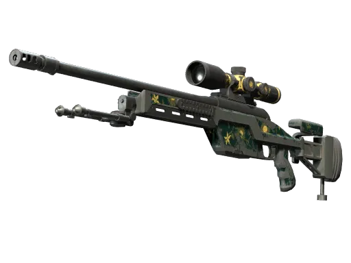 SSG 08 | Sea Calico (Battle-Scarred)