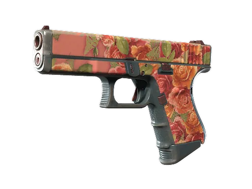 Glock-18 | Coral Bloom (Well-Worn)