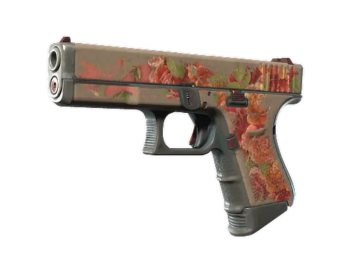 Glock-18 | Coral Bloom (Battle-Scarred)