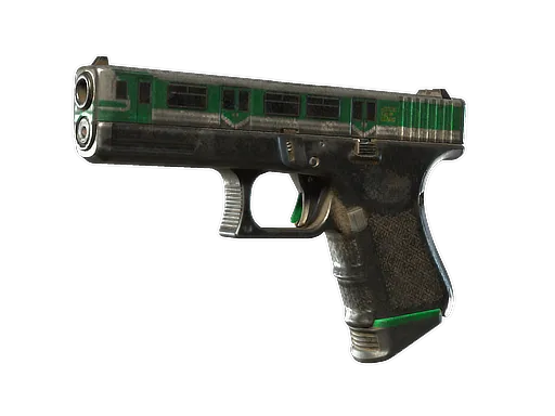 Glock-18 | Green Line (Battle-Scarred)
