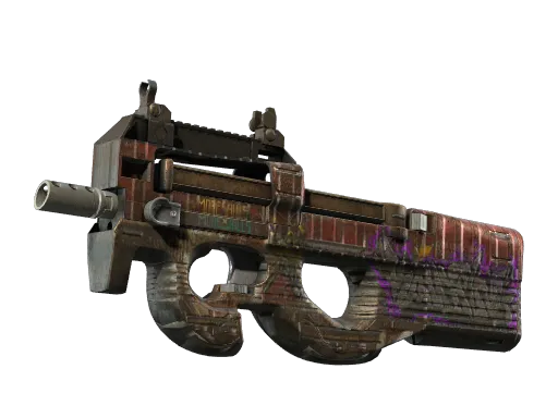 StatTrak™ P90 | Freight (Battle-Scarred)