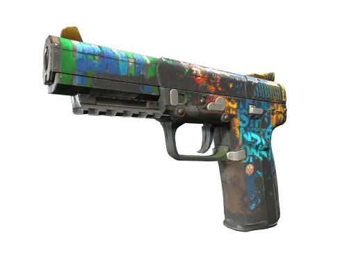 Five-SeveN | Fall Hazard (Battle-Scarred)