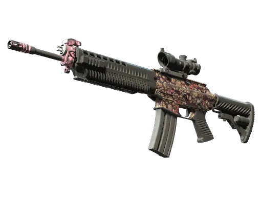 SG 553 | Desert Blossom (Battle-Scarred)