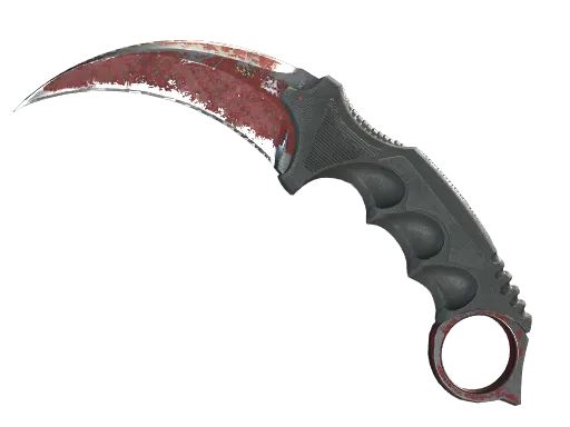 ★ StatTrak™ Karambit | Crimson Web (Battle-Scarred)