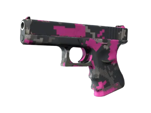 Glock-18 | Pink DDPAT (Well-Worn)