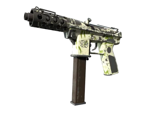 Tec-9 | Bamboo Forest (Battle-Scarred)