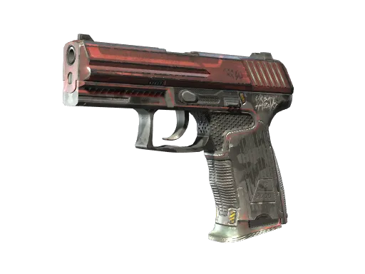 StatTrak™ P2000 | Urban Hazard (Well-Worn)