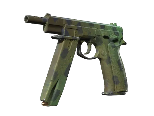 CZ75-Auto | Jungle Dashed (Minimal Wear)