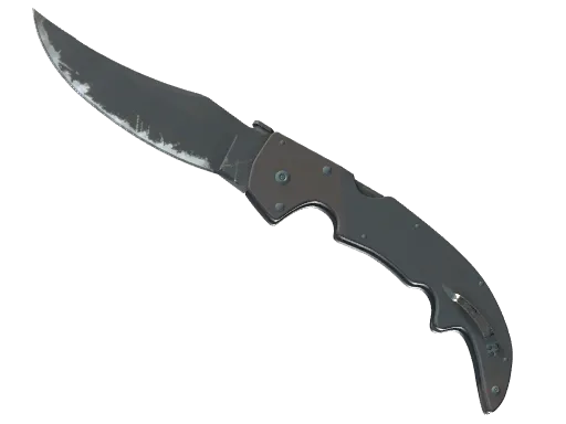 ★ Falchion Knife | Night (Well-Worn)