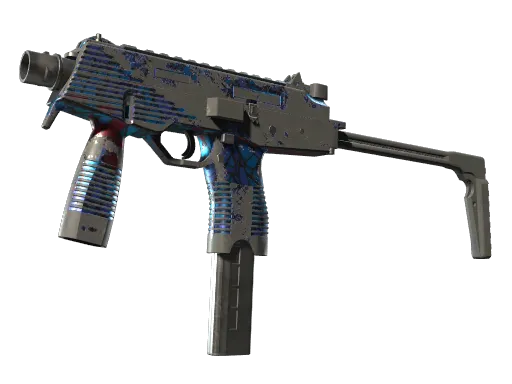 MP9 | Stained Glass (Battle-Scarred)
