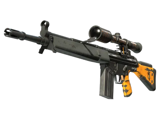 G3SG1 | Orange Kimono (Battle-Scarred)