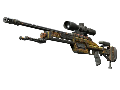 StatTrak™ SSG 08 | Big Iron (Battle-Scarred)