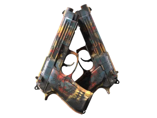 Dual Berettas | Hideout (Minimal Wear)