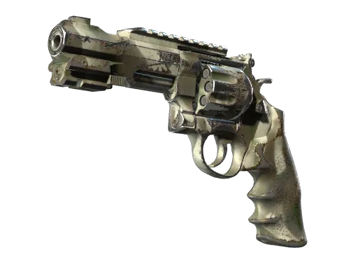 Souvenir R8 Revolver | Bone Mask (Well-Worn)