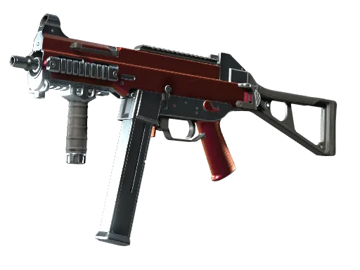 UMP-45 | Crimson Foil (Minimal Wear)