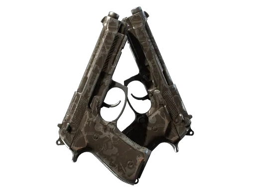 Souvenir Dual Berettas | Oil Change (Field-Tested)