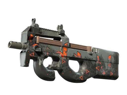 StatTrak™ P90 | Trigon (Well-Worn)