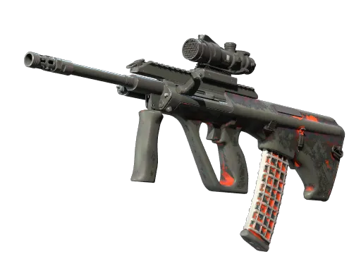 Souvenir AUG | Radiation Hazard (Battle-Scarred)