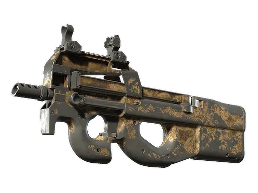 P90 | Desert Halftone (Battle-Scarred)