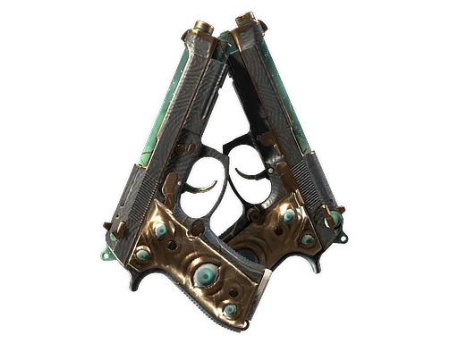 StatTrak™ Dual Berettas | Angel Eyes (Factory New)