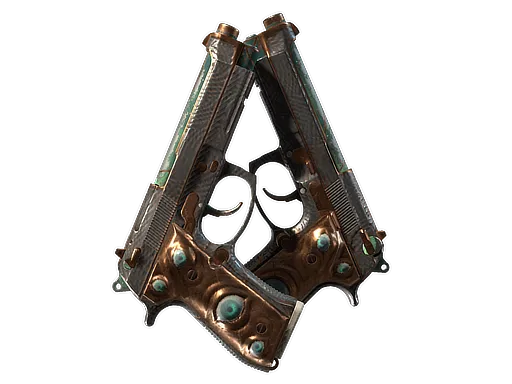 Dual Berettas | Angel Eyes (Battle-Scarred)