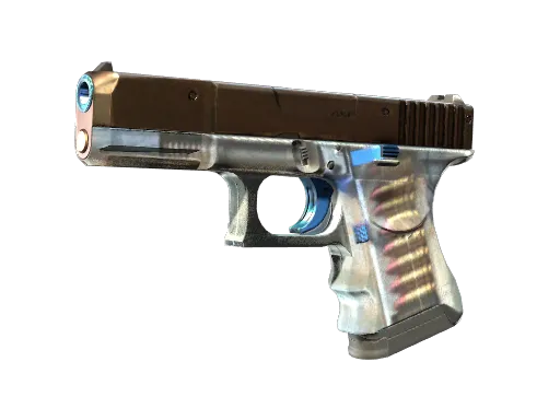 StatTrak™ Glock-18 | Clear Polymer (Well-Worn)