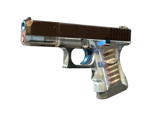 StatTrak™ Glock-18 | Clear Polymer (Battle-Scarred)