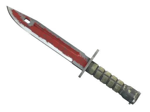 ★ StatTrak™ Bayonet | Crimson Web (Battle-Scarred)