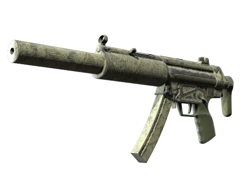 MP5-SD | Bamboo Garden (Battle-Scarred)