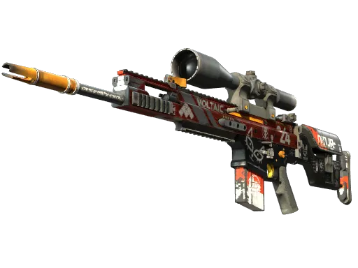 StatTrak™ SCAR-20 | Bloodsport (Well-Worn)