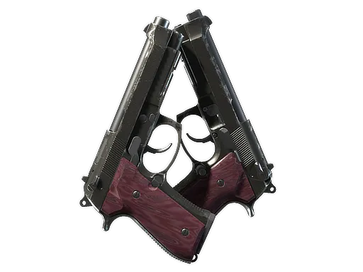 Dual Berettas | BorDeux (Well-Worn)