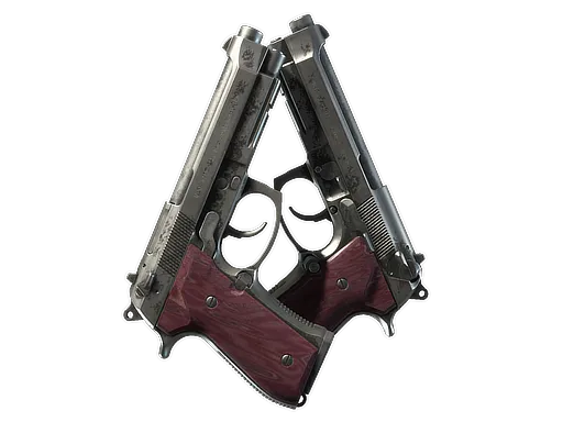 Dual Berettas | BorDeux (Battle-Scarred)