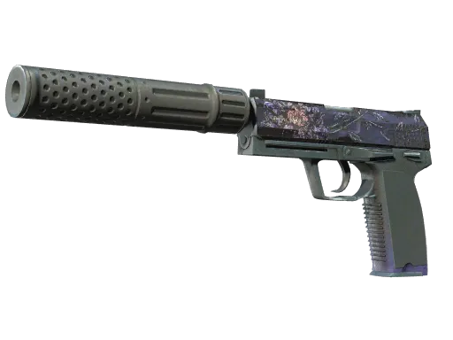 USP-S | Black Lotus (Battle-Scarred)