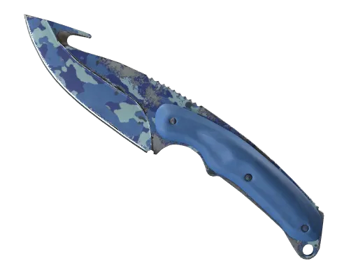 ★ StatTrak™ Gut Knife | Bright Water (Well-Worn)