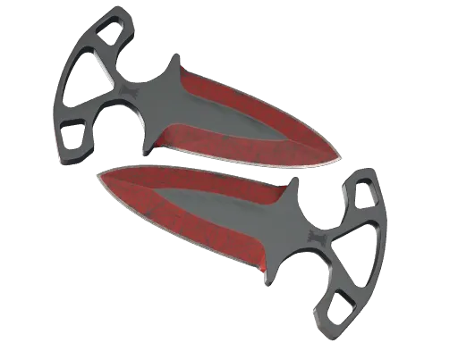 CS2 Shadow Daggers | Crimson Web - Covert Knife skin