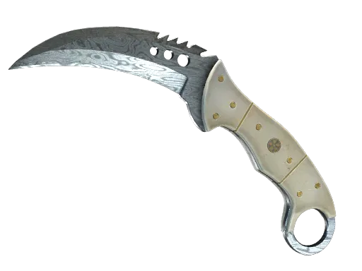 ★ StatTrak™ Talon Knife | Damascus Steel (Well-Worn)