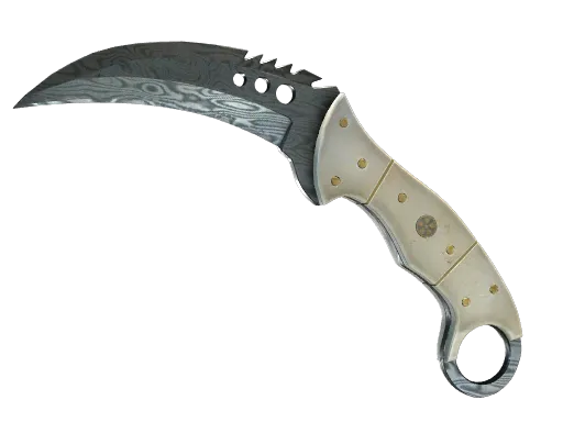 ★ StatTrak™ Talon Knife | Damascus Steel (Battle-Scarred)