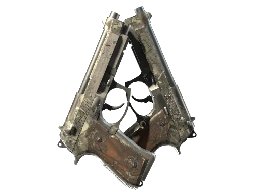 Dual Berettas | Heist (Battle-Scarred)