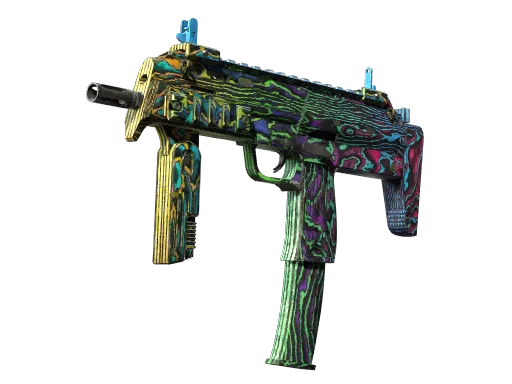 MP7 | Neon Ply (Minimal Wear)